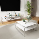 Bàn sofa, trà Modesk SS Double Square Table