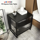 [SS Curved Cabinet] – Kệ đầu giường, kệ sofa có hộc tủ.