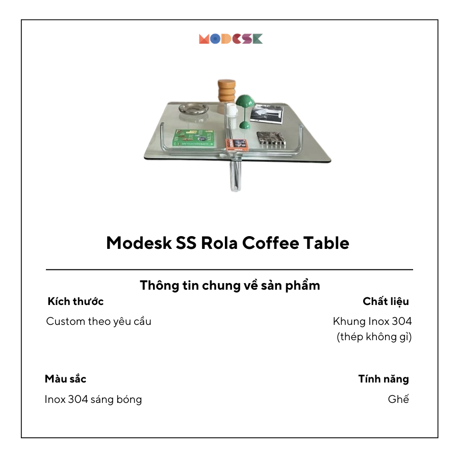 Modesk SS Rola Coffee Table 