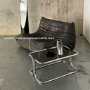 Modesk SS Mesa Vintage Glass Coffee Table