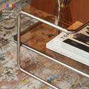 SS Stand Table Color D520 x R300 x C590mm Inox 304