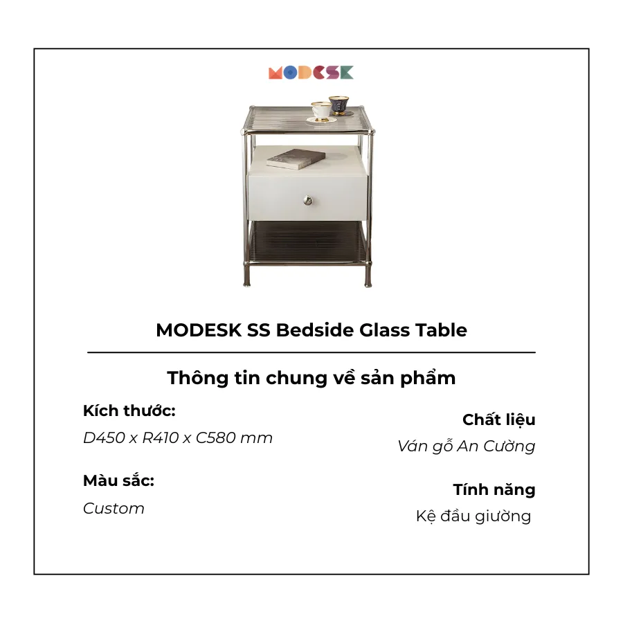 MODESK SS BEDSIDE GLASS TABLE.webp