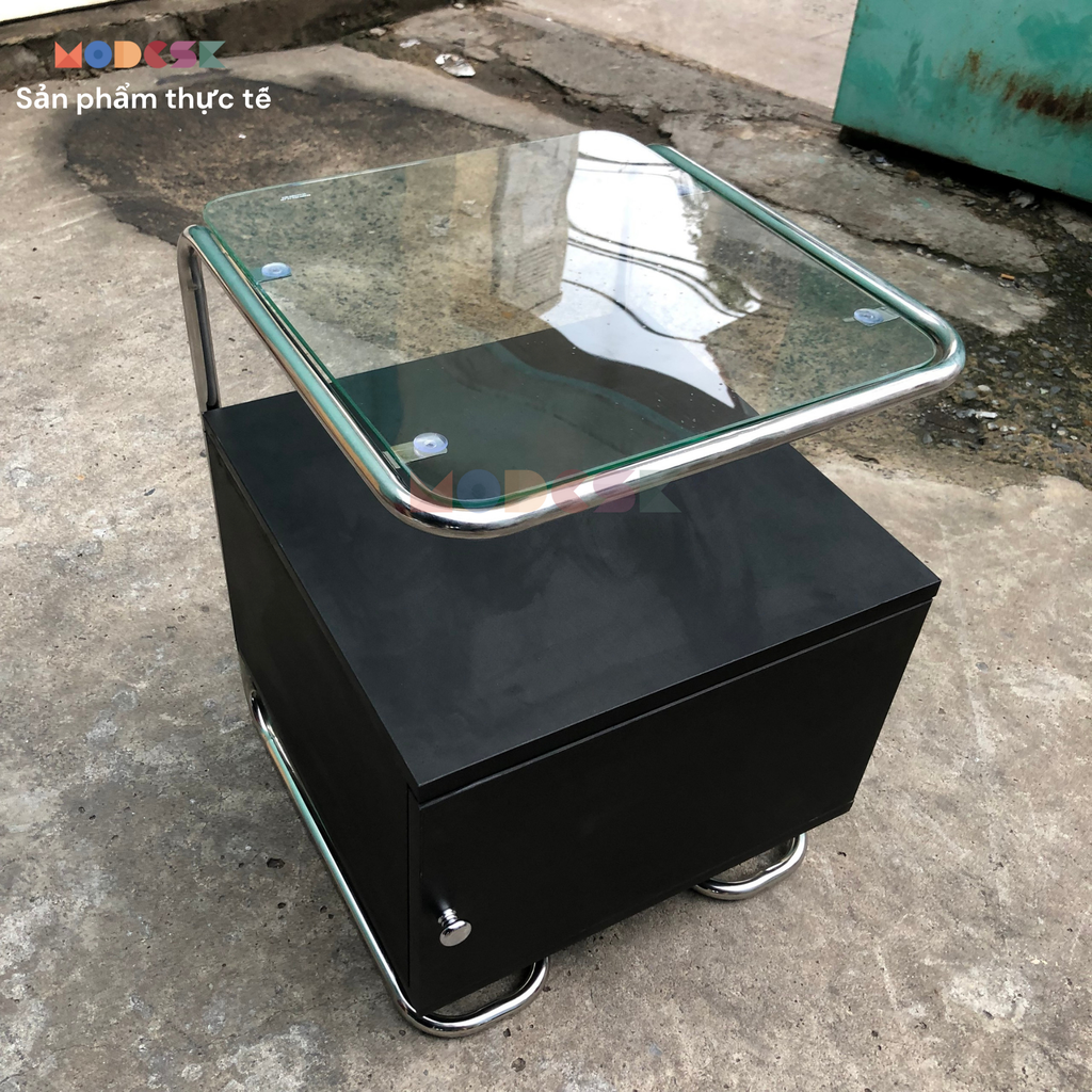 SS Stand Table Color D520 x R300 x C590mm Inox 304