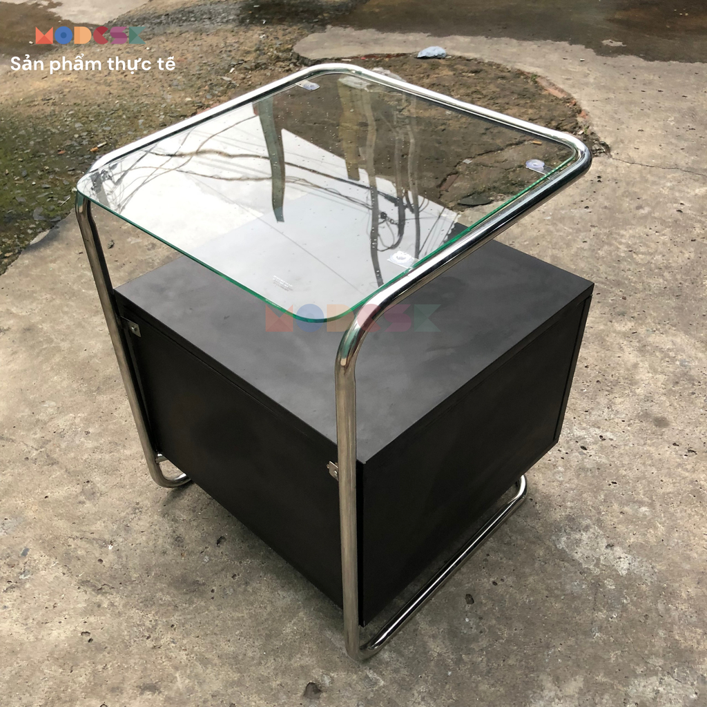 SS Stand Table Color D520 x R300 x C590mm Inox 304