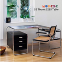 Bàn Làm việc Home Office Sofa Modesk SS Long Table black and white D1200 x R600 x C750 mm [Khung Inox] (copy)