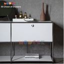 SS Stand Table Color D520 x R300 x C590mm Inox 304