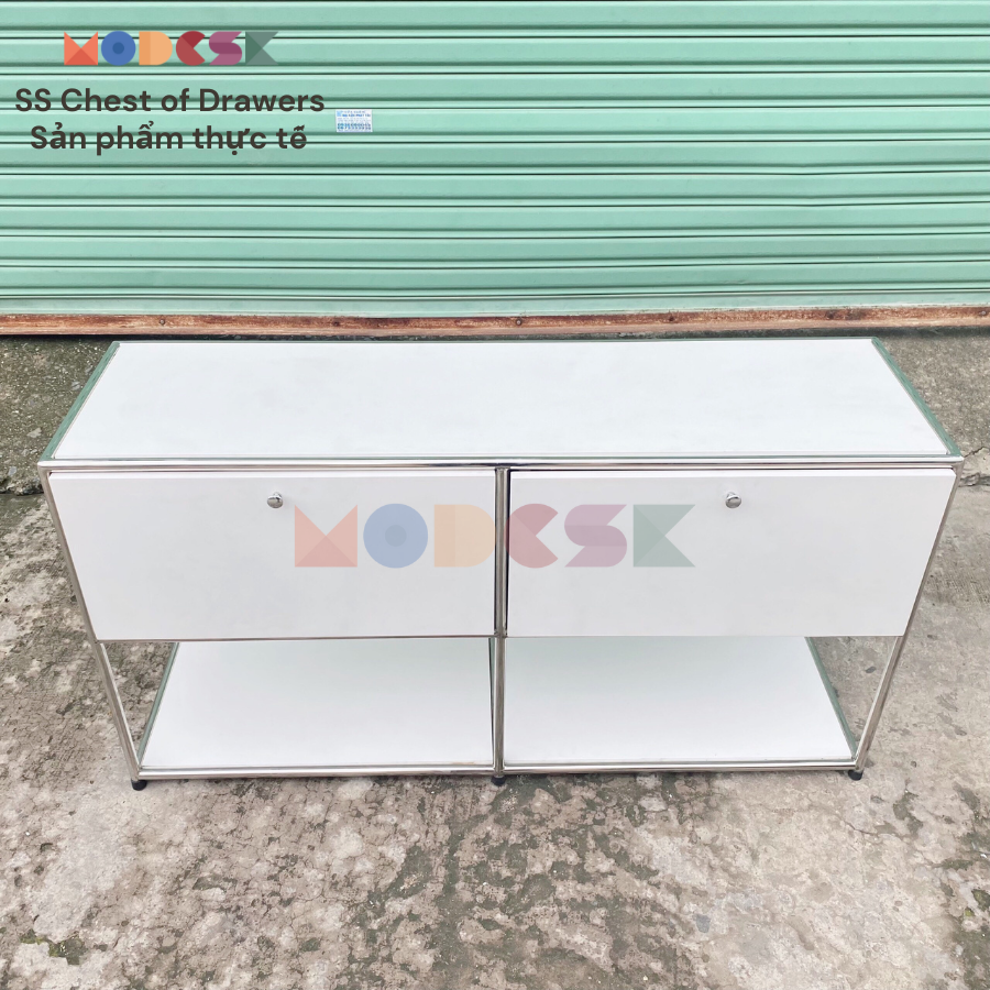 SS Stand Table Color D520 x R300 x C590mm Inox 304