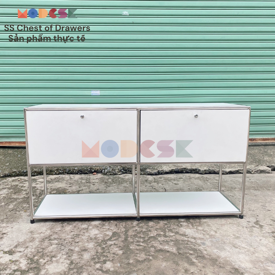 SS Stand Table Color D520 x R300 x C590mm Inox 304