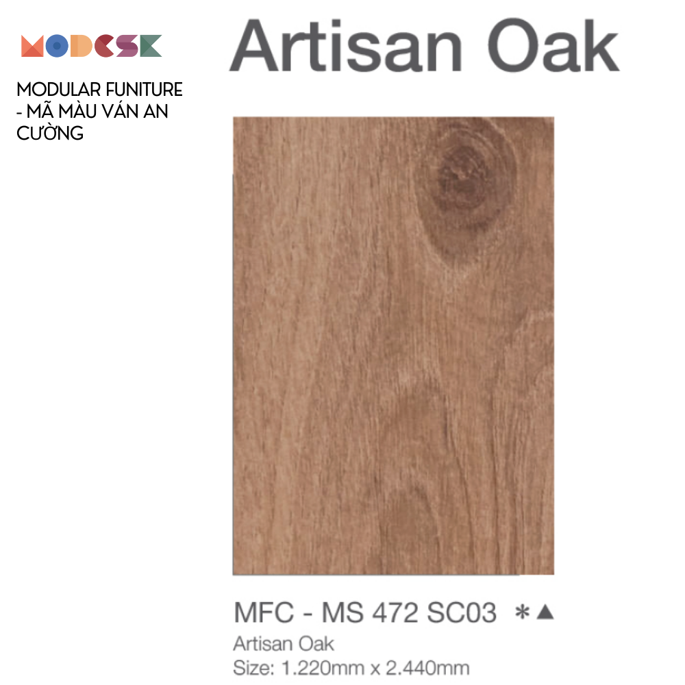 SP Vintage Sofa Table Artisan Oak D1060 x R570 x C540mm