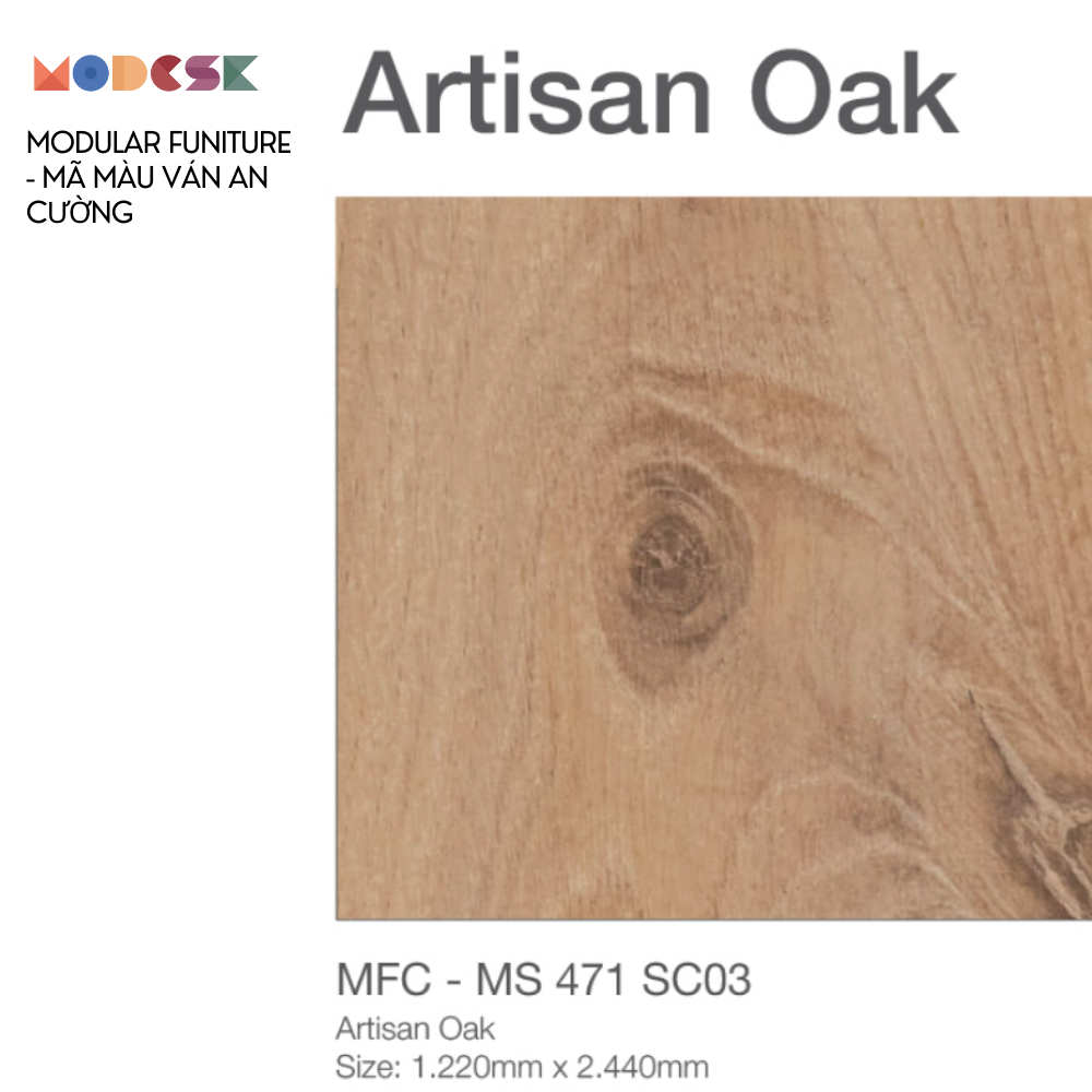 SP Vintage Sofa Table Artisan Oak D1060 x R570 x C540mm
