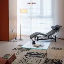 Bàn Sofa, bàn trà vuôngModesk SS Square Table khung inox 304 - kính cường lực [phòng khách - quán cafe]