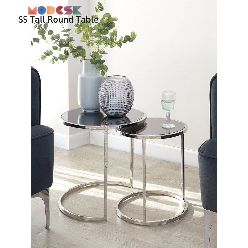 Modesk SS Tall Round Table Sofa