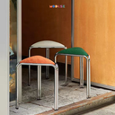 Modesk SS Triangel Pizza Stool/ Ghế ngồi cà phê, phòng trang điểm 400x380x420mm