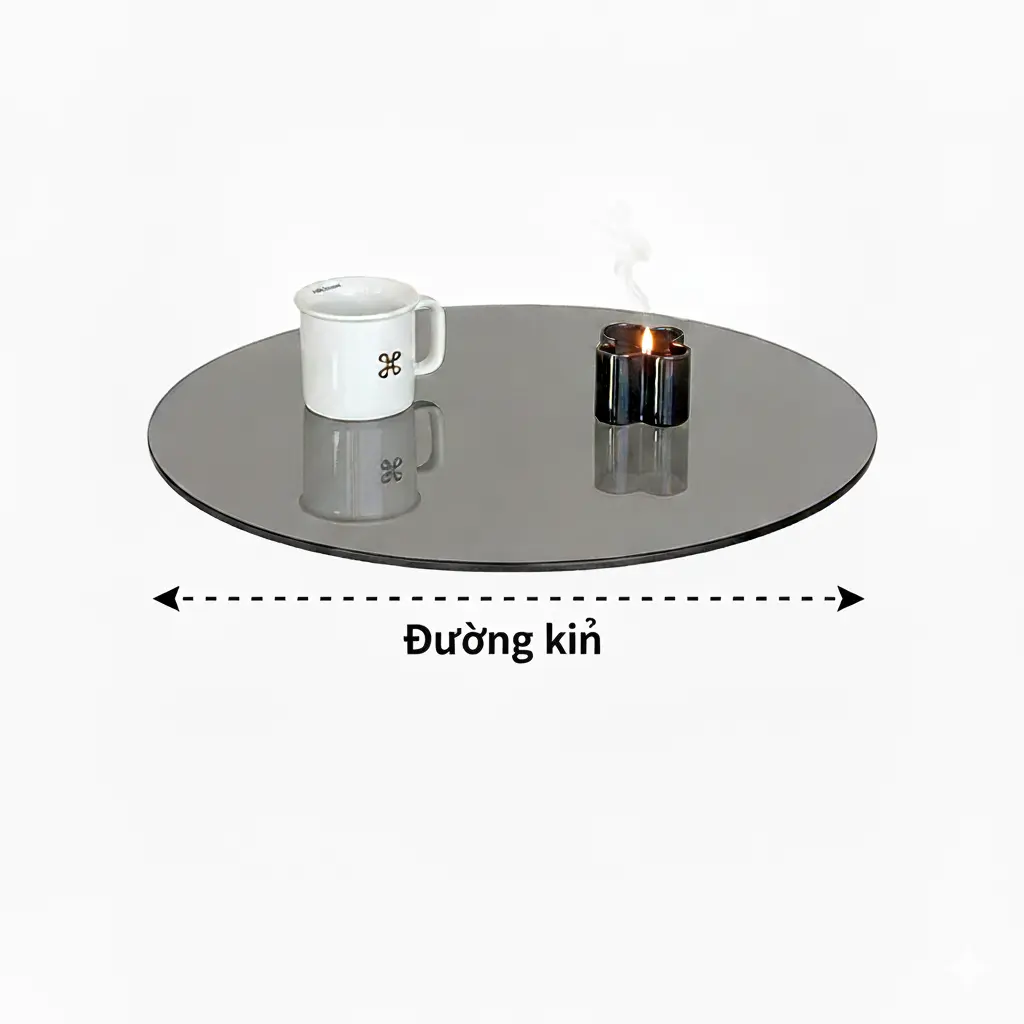 Mặt kính cường lực SS cyanna Table ([VT] Màu kính [mặt]: None)