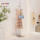 Modesk SS Hanger T/Cây treo quần áo chân vuông D300xR400xC1700mm