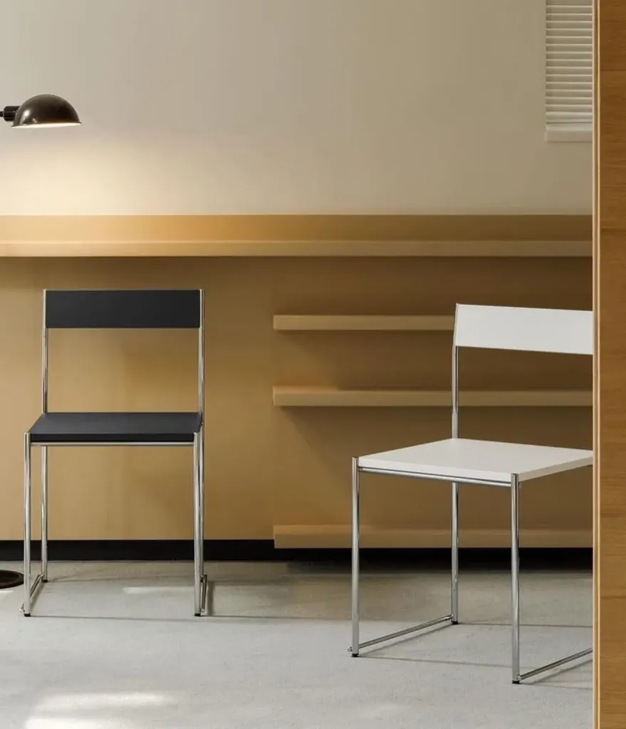 Modesk SS Lato Chair/ ghế Lato ván An Cường khung inox 304
