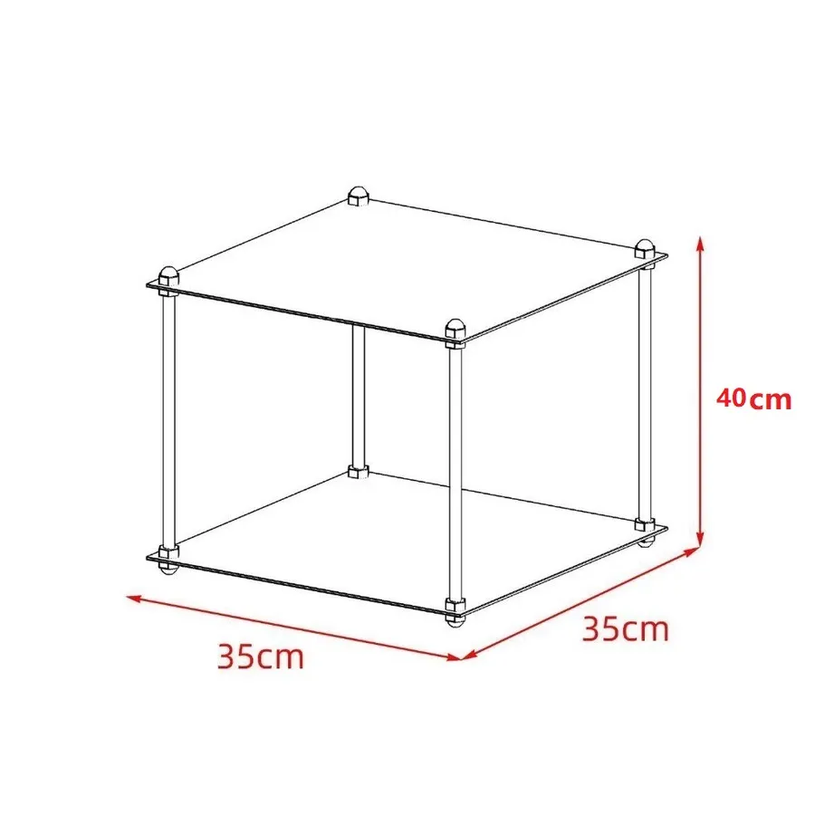 Modesk SS Lino Table / Bàn decor đa năng 350x350x350mm [Customizable]