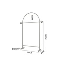 Modesk SS Arch Coat With Round Legs/ Sào đơn chân tròn mái vòm D1000xR400xC2000mm