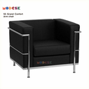 Modesk SS Grand Comfort Arm Chair/Ghế sofa phòng khách hiện đại/D1300xR700xC800mm
