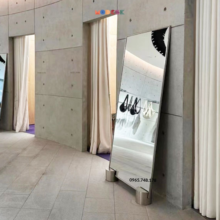 [MSSSMR0048] Modesk SS Standing Don Mirror/Gương decor tối giản/R600xC1800mm