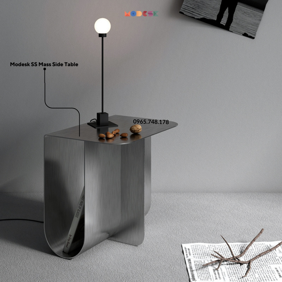 Modesk SS Mass Side Table 