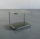 Modesk SS Couch Table - Version Double Glass