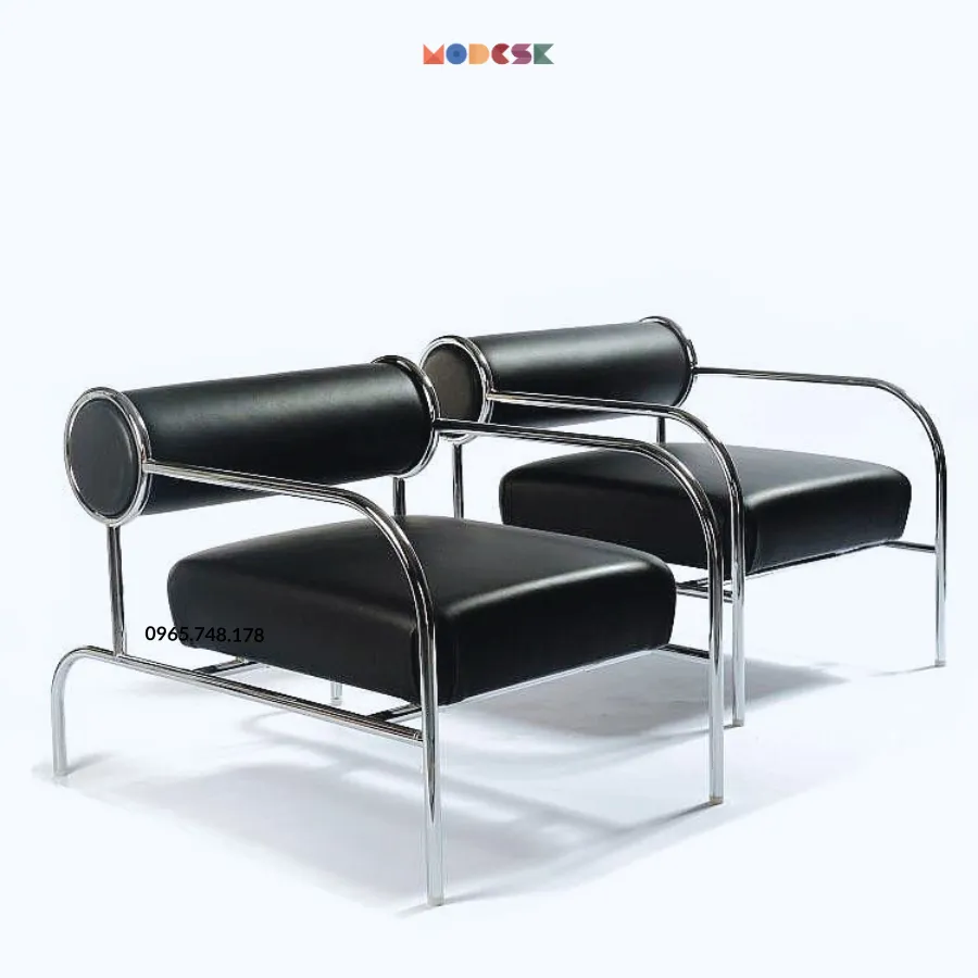 Modesk SS Shiro Chair/Ghế ngồi decor hiện đại/D620xR920xC650mm