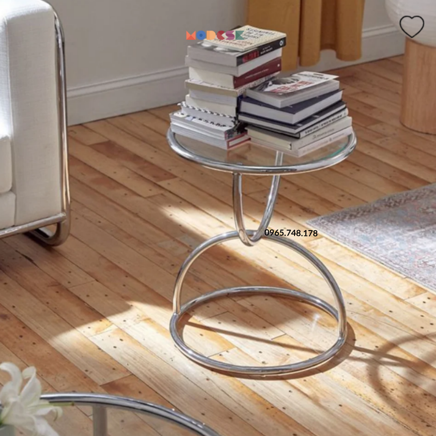 Modesk SS Bubble Side Table/Bàn trà/bàn cà phê trang trí phòng khách 420x420x500mm