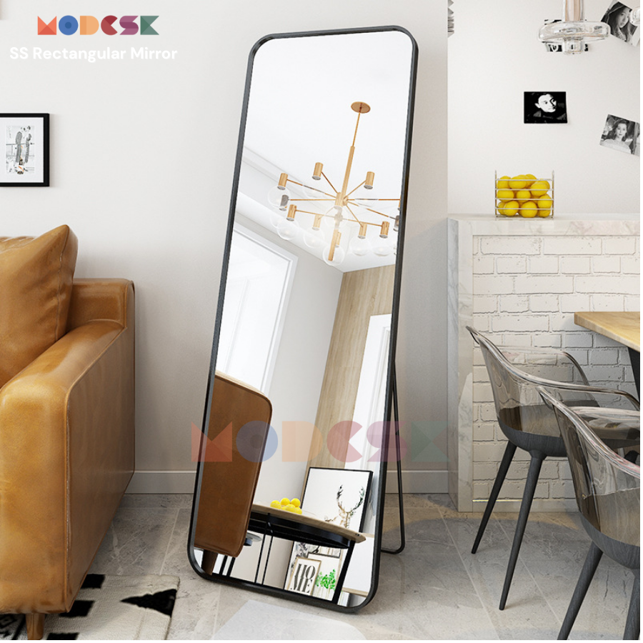 Gương cao soi toàn thân Modesk SS Rectangular Mirror [Khung Inox  304]