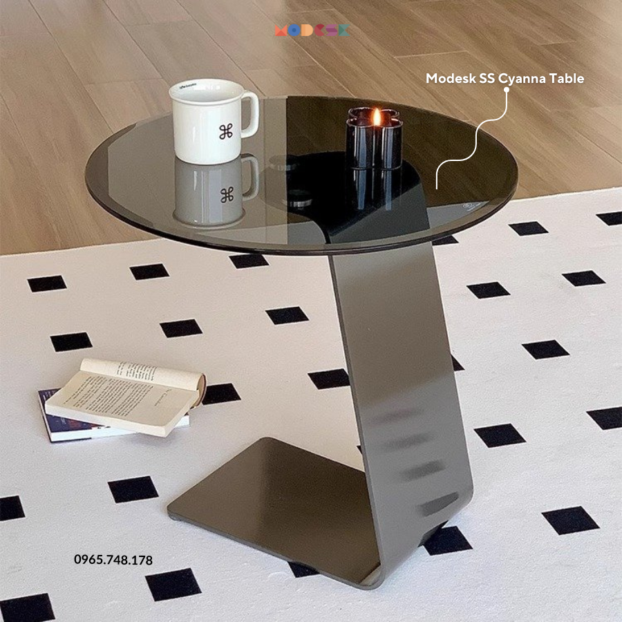 Modesk SS Cyanna Table/ 550x550x500mm 