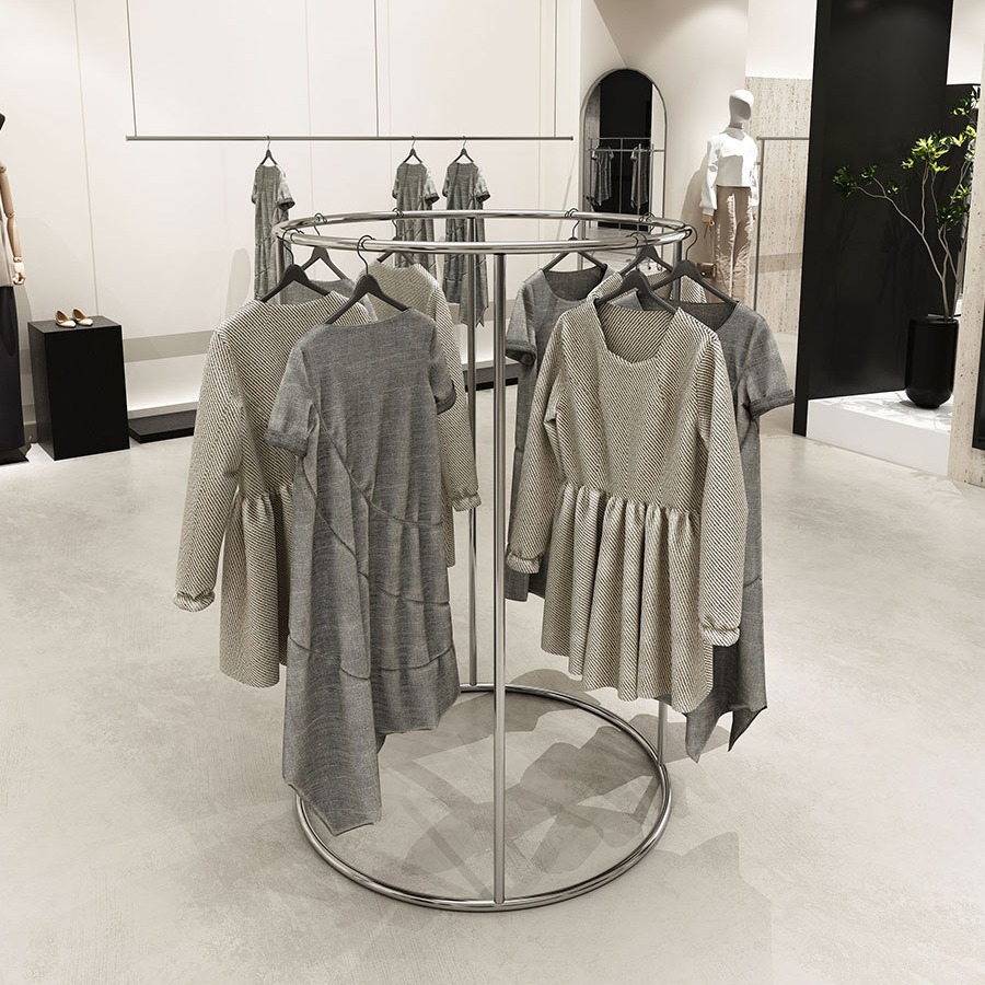 Modesk SS O Single Rack/ Sào trưng bày hình tròn