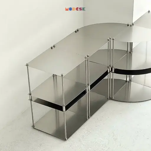 Modesk SS Lino Shelf/ Kệ decor đa năng 700x350x850mm